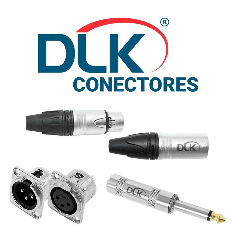 Conectores de áudio DLK: Adaptadores & Conectores para sistemas de áudio DLK.