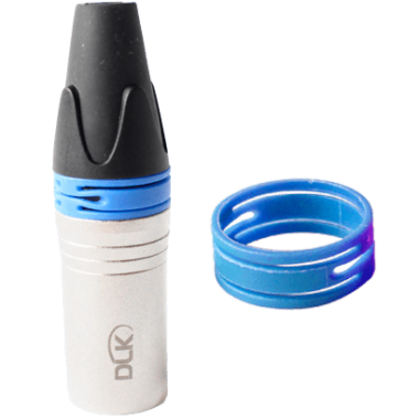 Anel ID Azul para conector XLR (Embalagem com 50 pç).