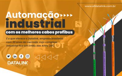 Automação industrial com os melhores cabos Profibus