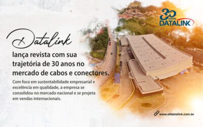 Datalink lança revista com sua trajetória de 30 anos