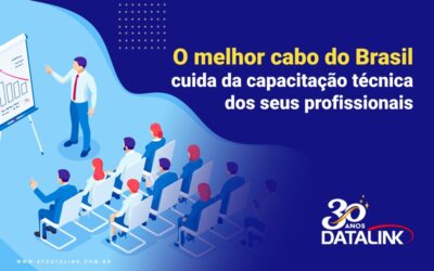 O melhor cabo do Brasil cuida da capacitação técnica da sua equipe