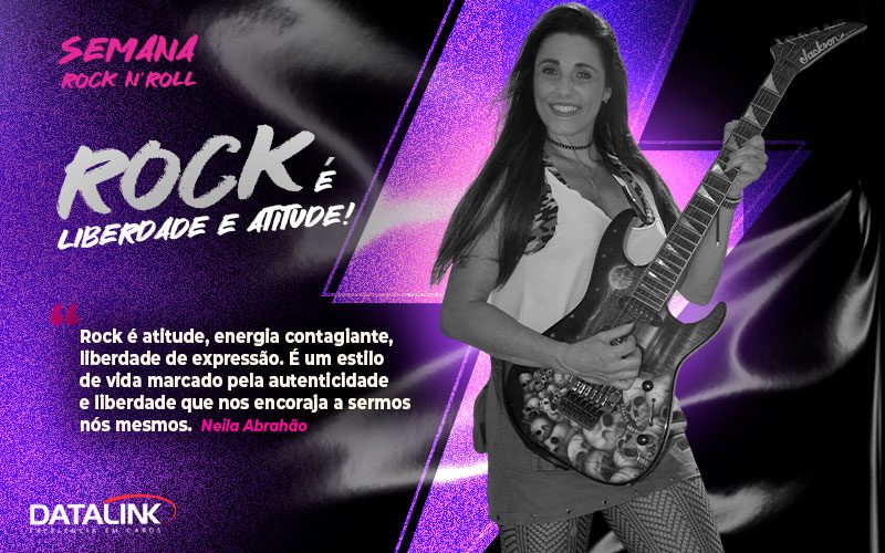 Rock é liberdade e atitude!