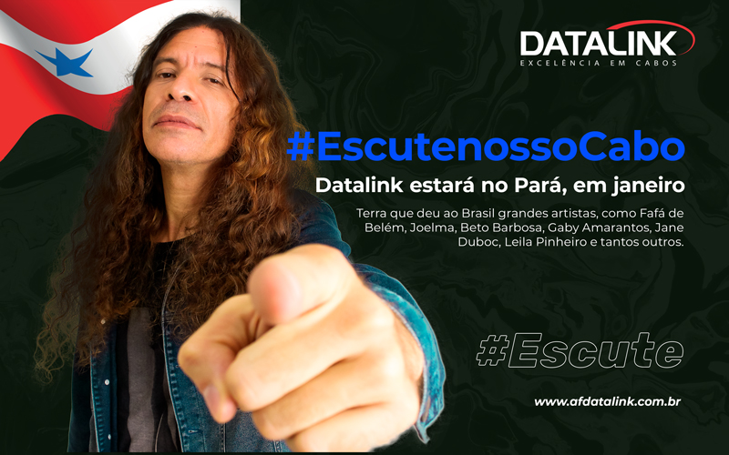 #EscutenossoCabo da Datalink estará no Pará, em janeiro; programe-se