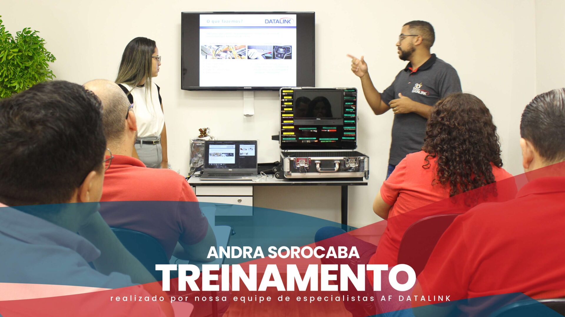 Treinamento AF DATALINK na ANDRA Sorocaba