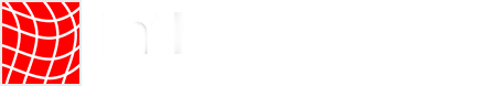 Logotipo da Intherconnect, nome em branco e ícone vermelho com linhas curvas brancas; texto “cabos e componentes” abaixo.