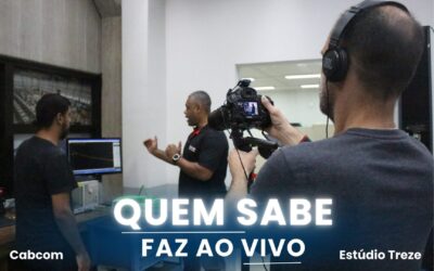 QUEM SABE, FAZ AO VIVO!