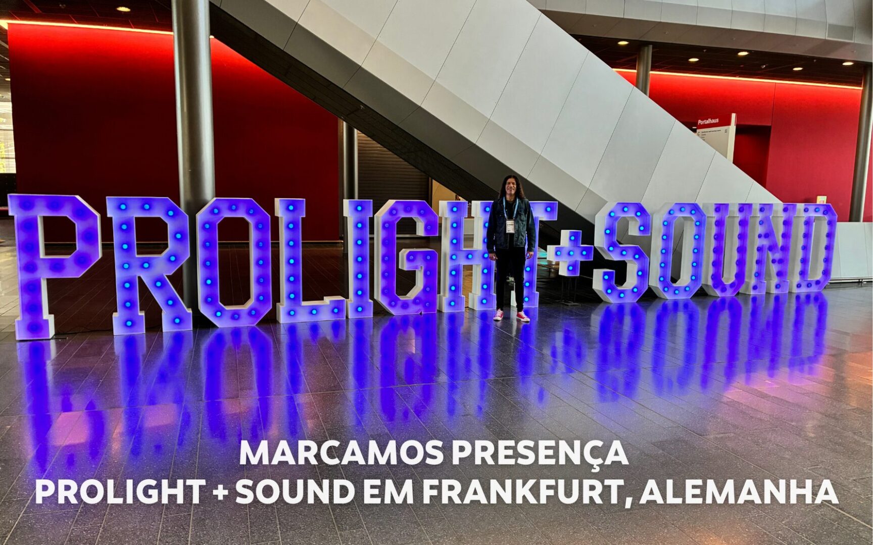 DATALINK marca presença na Prolight + Sound em Frankfurt, Alemanha